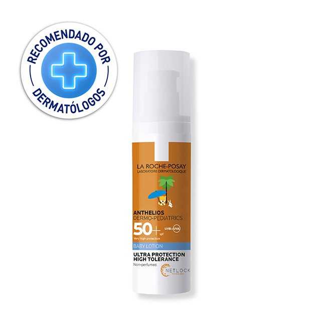 ANTHELIOS DERMOPEDIATRICO BEBÉ SPF50+ 50ML - WebDerma Perú